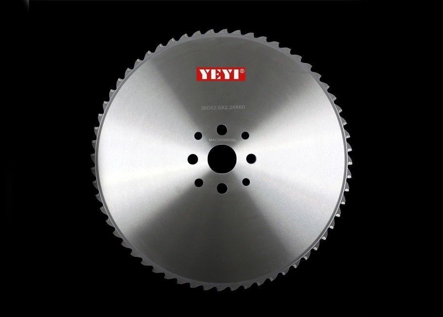Custom Round Metal Cold Cut Saw Blade For Cutting Steel Cetmet Edge 360mm 2.6mm 60Z