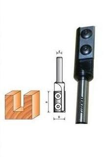 Micro Grain Tungsten Carbide CNC Router Bits with Changeable Knives For Jointing Rabbeting