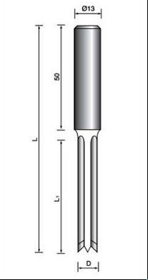4 Flutes boring TCT drill bits (HSS) with black (RH) color painted surface