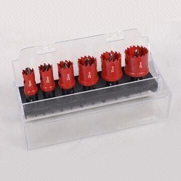 6pcs Bi-metal Hole Saw, Used to Cut Stainless Steel, Soft Steel, Timber and Bimetal Core Drill Saw