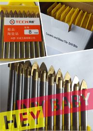 golden coating surface high quality TCT carbide tipped ceramic and glass tile drill bits